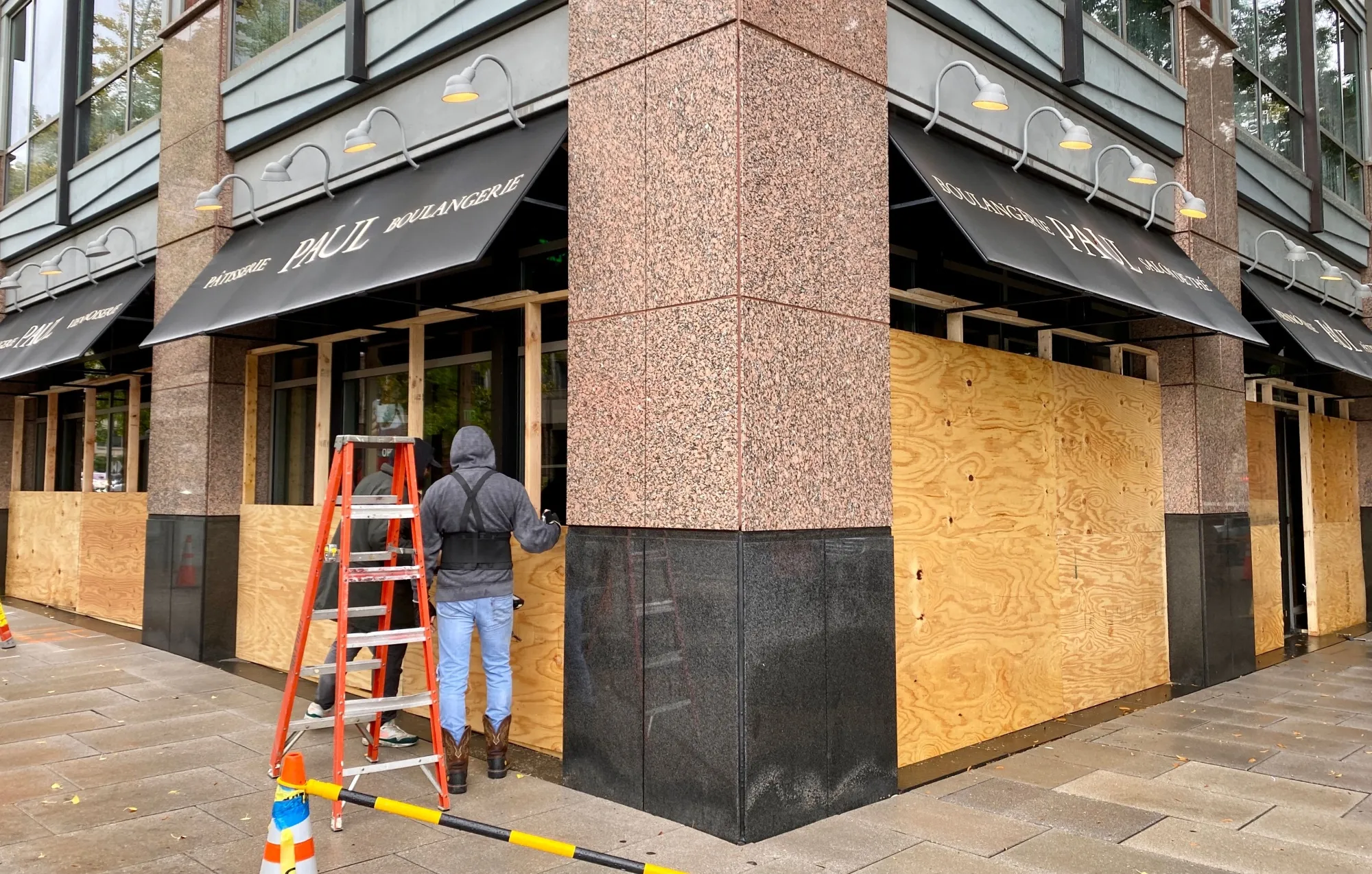 Plywood capital: Fear of election-related disruption has made downtown D.C. a sea of boarded-up storefronts, adding a&nbsp;new economic stress for business owners.&nbsp;&nbsp;