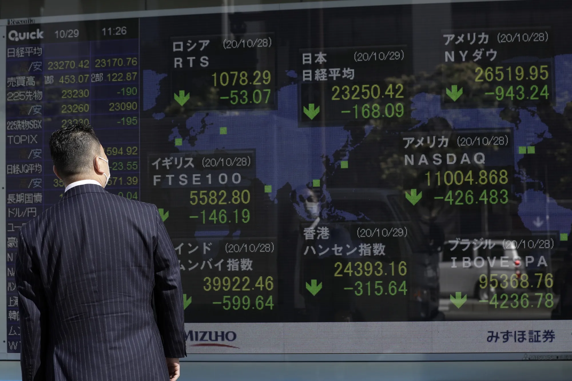 Japan’s Topix Set for Lowest Close Since August on Europe Woes