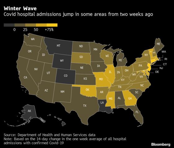 Covid Crisis Threatens Holiday Season as U.S. Hospitals Overflow