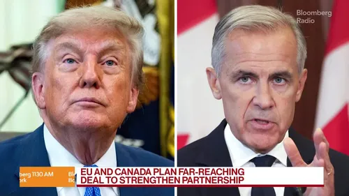 Watch EU and Canada Plan Far-Reaching Deal to Strengthen Partnership