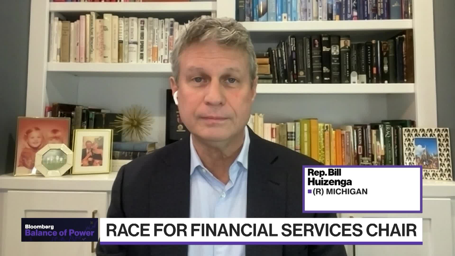 Rep. Huizenga on Race for Financial Services Chair