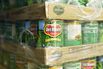 Del Monte cans.