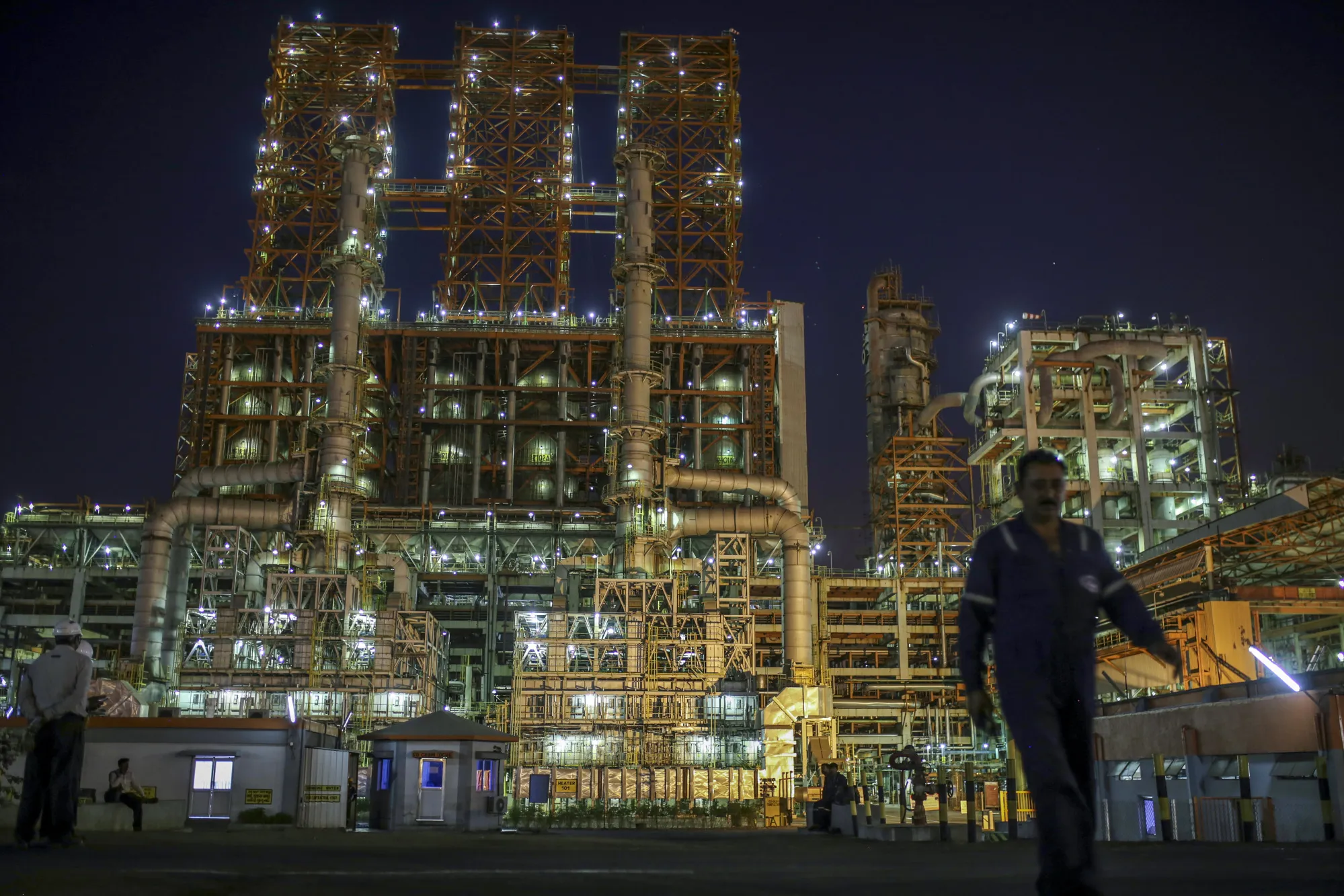 The Vadinar Refinery complex operated by Nayara Energy Ltd.&nbsp;Vadinar, Gujarat, India.