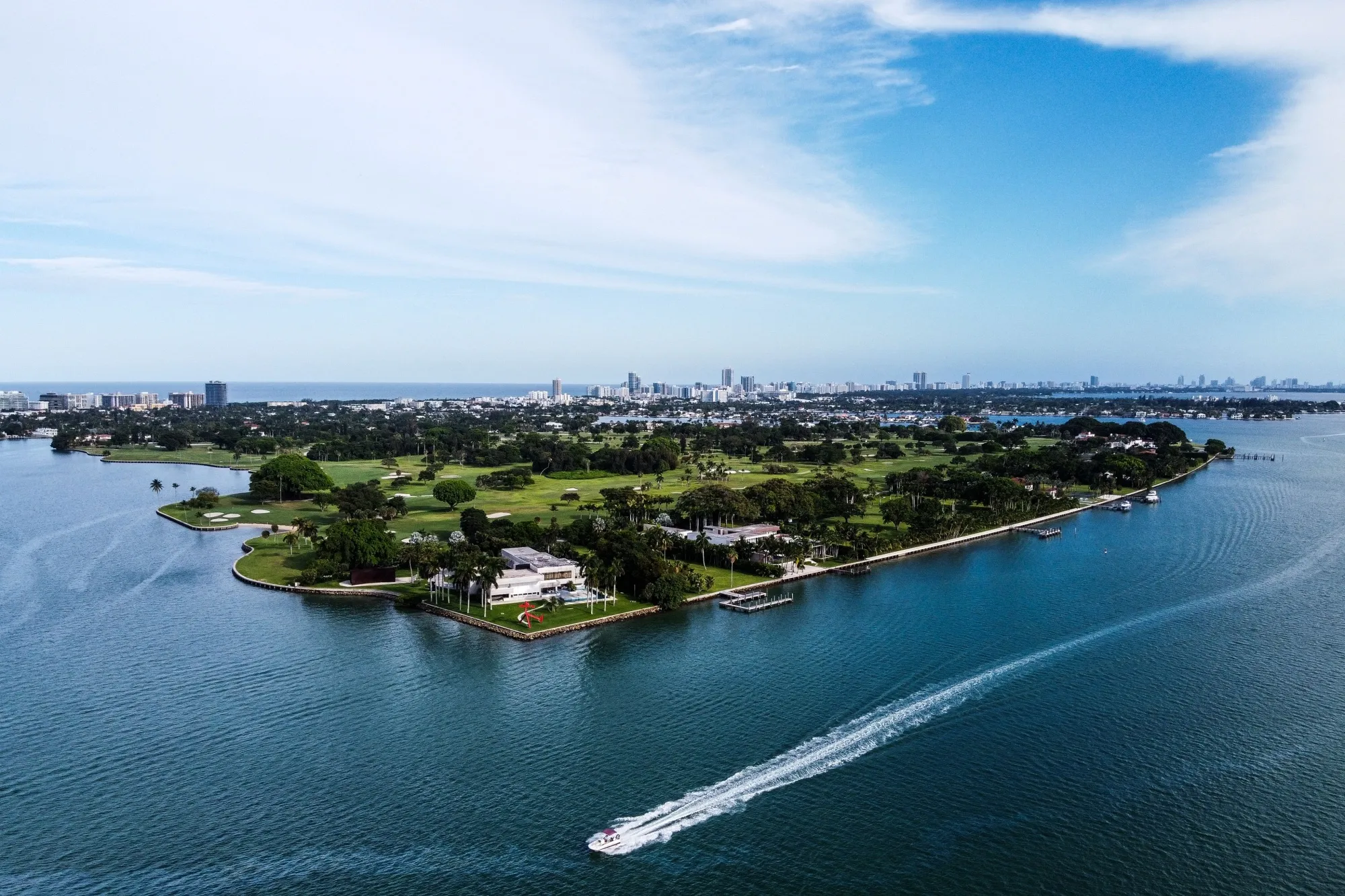 Indian Creek Island, Florida.