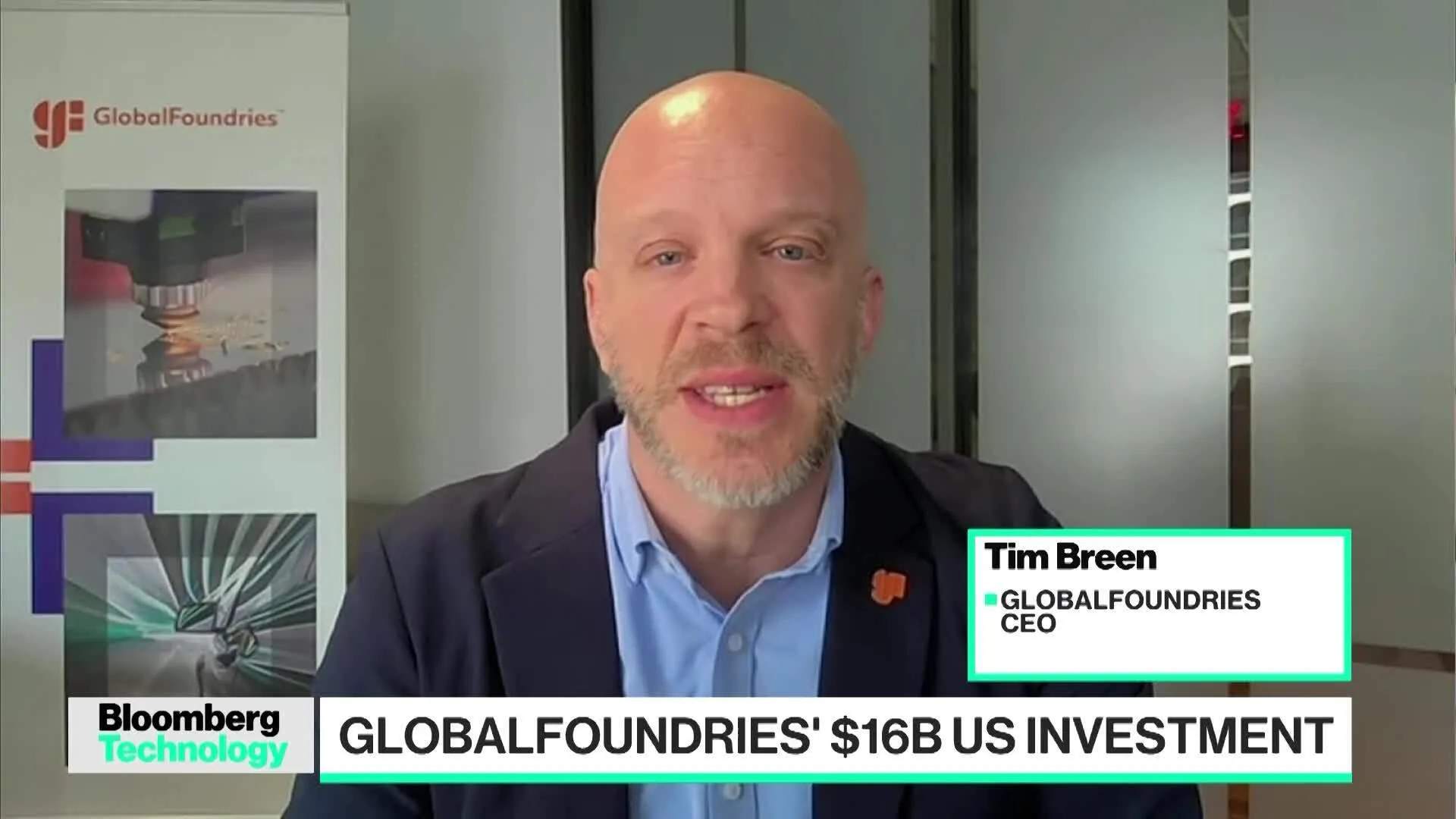 Watch GlobalFoundries to Spend $16 Billion on US Production - Bloomberg