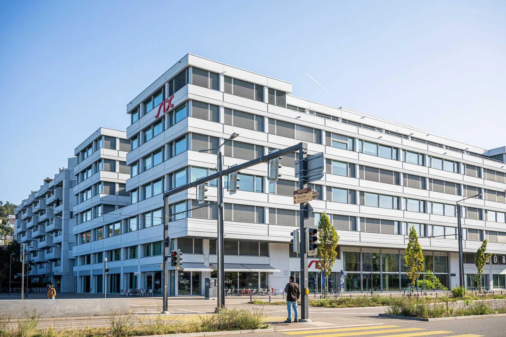 The Six Swiss Exchange in Zurich, Switzerland.
