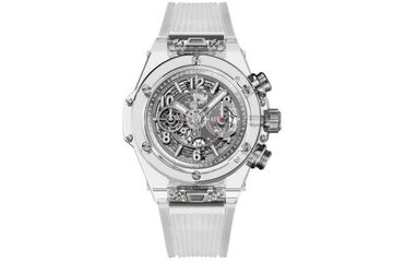 hublot white transparent watch price