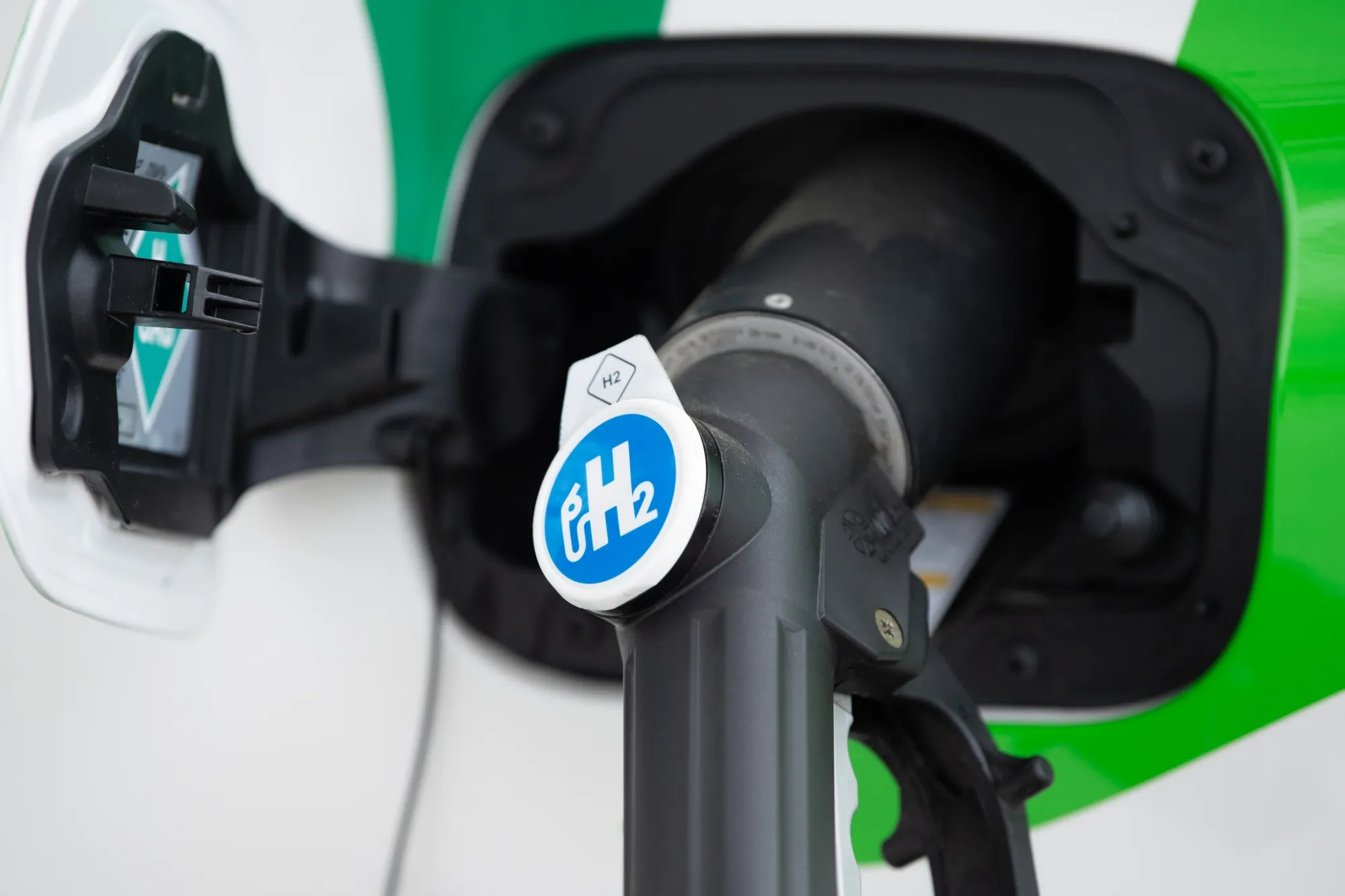 A hydrogen filling station in Dresden, Germany.