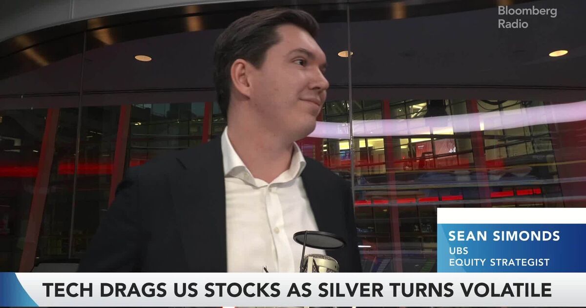 bloomberg.com - Tech Drags US Stocks as Silver Turns Volatile