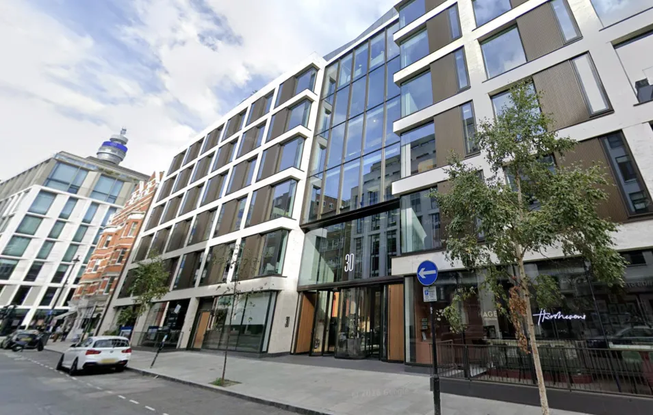 Copyright Building at 30 Berners Street, London.