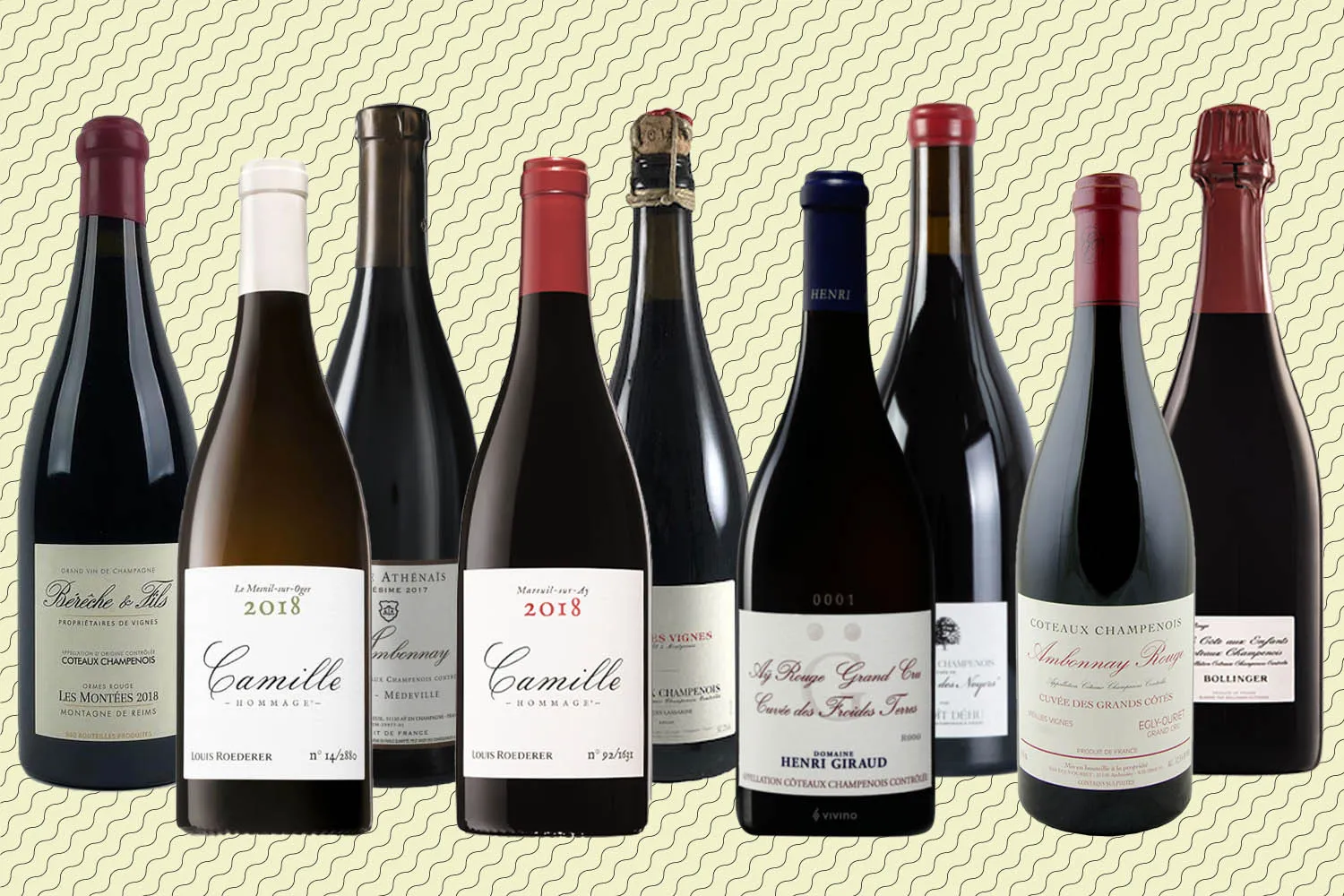 All of these wines are from Champagne. None of them have fizz.