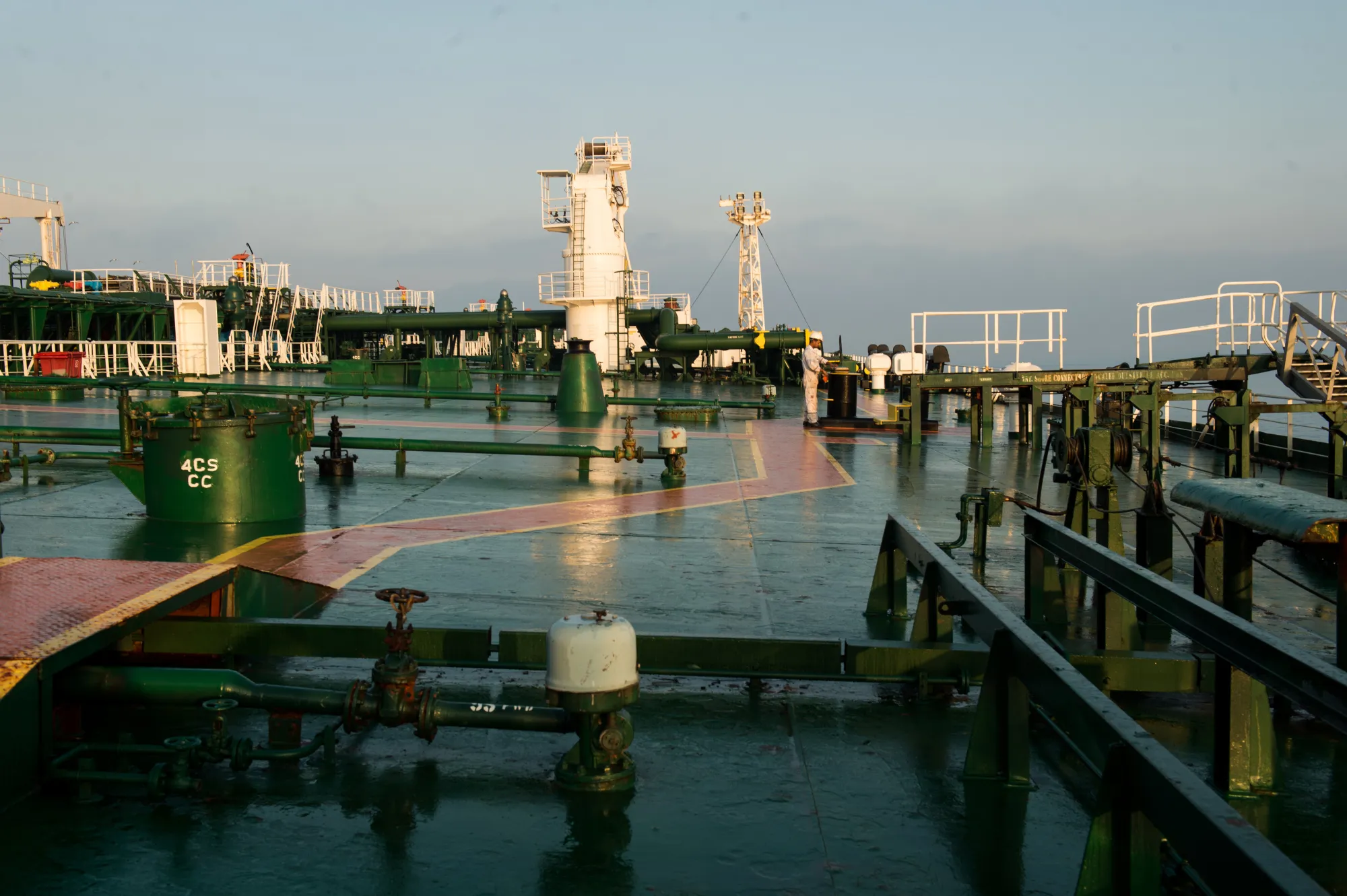 Crude Oil Shipments In The Persian Gulf