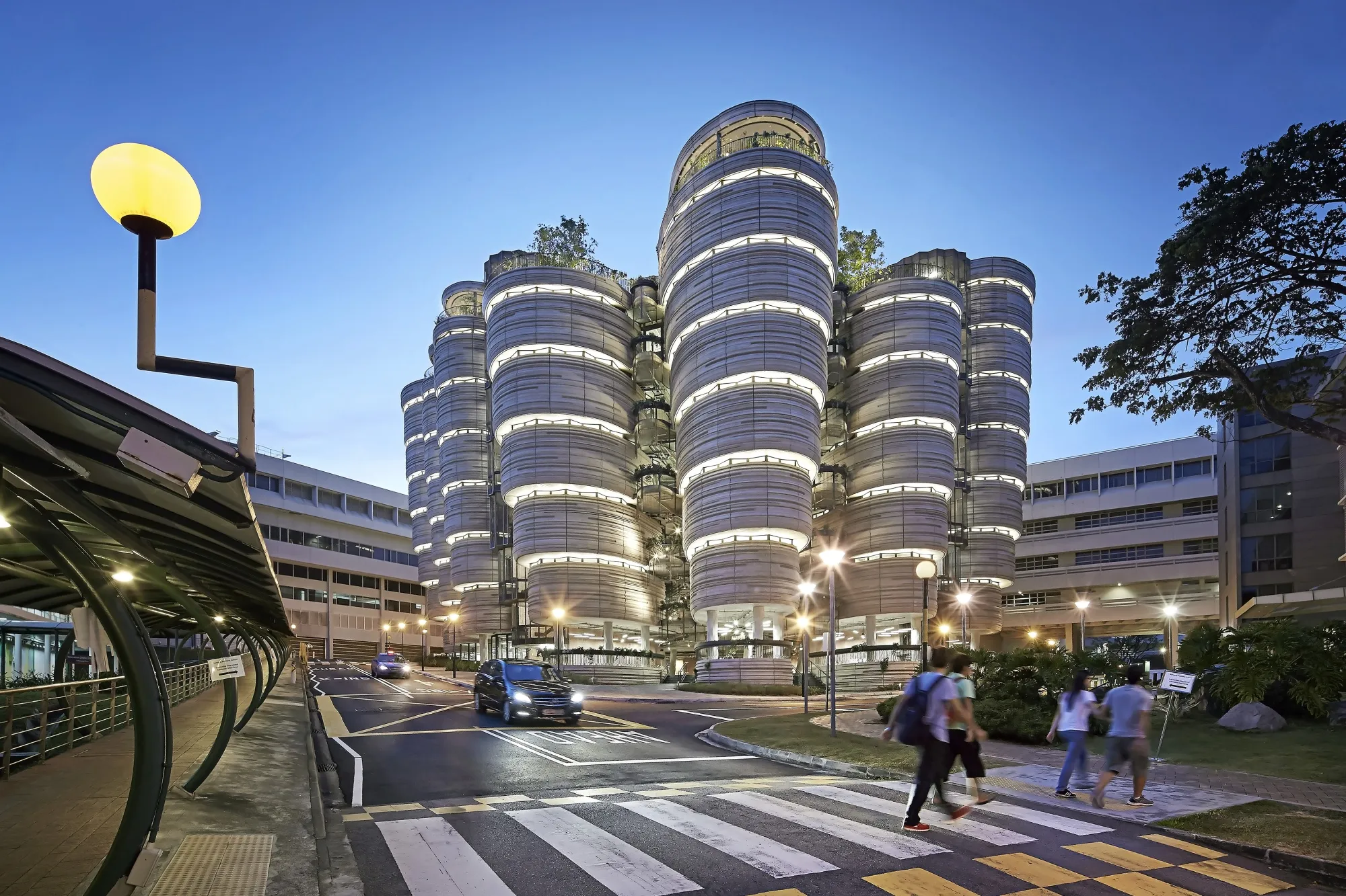 Nanyang Technological University’s The Hive is a place frequented by Chinese tourists.