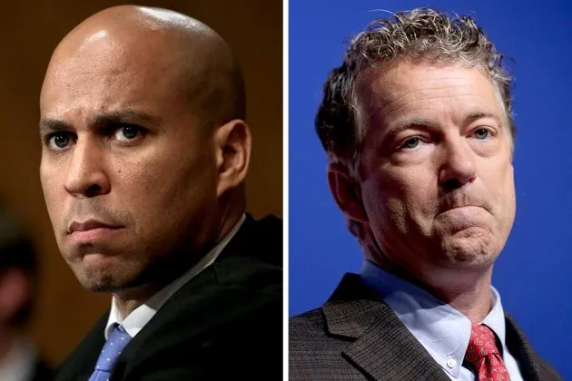 Booker (left) and Paul