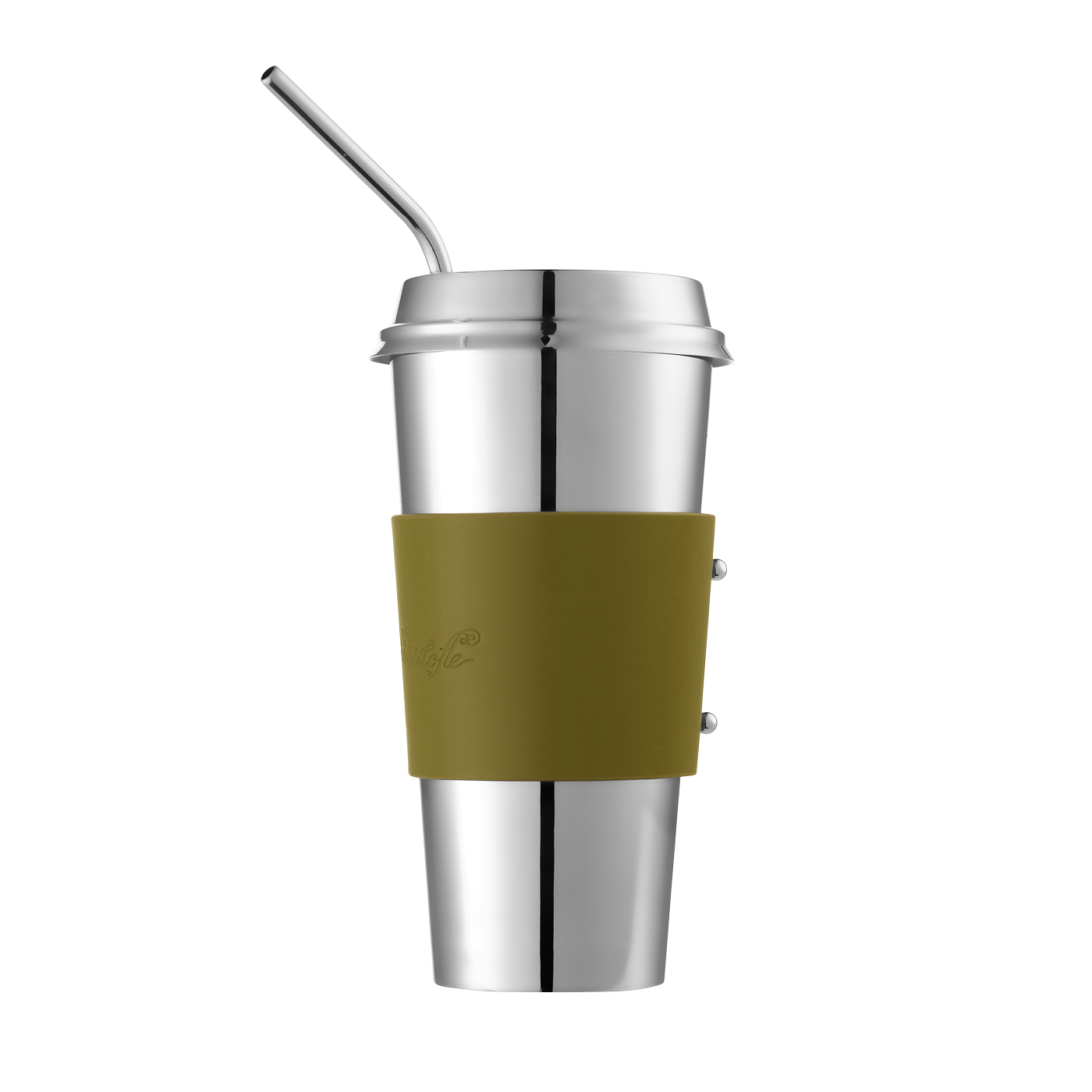 Christofle Stainless-Steel Coffee Cup