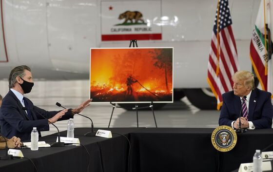 West’s Raging Wildfires Defy Trump Decree Intended to Curb Them