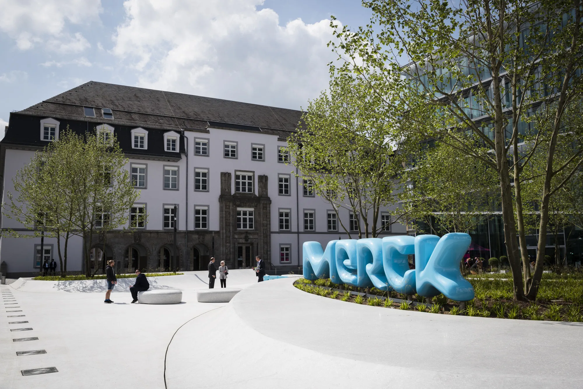 Merck KGaA headquarters&nbsp;in Darmstadt, Germany.