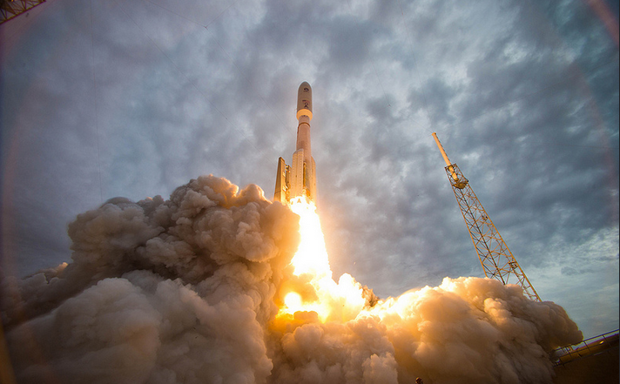 A recent satellite launch at Cape Canaveral 