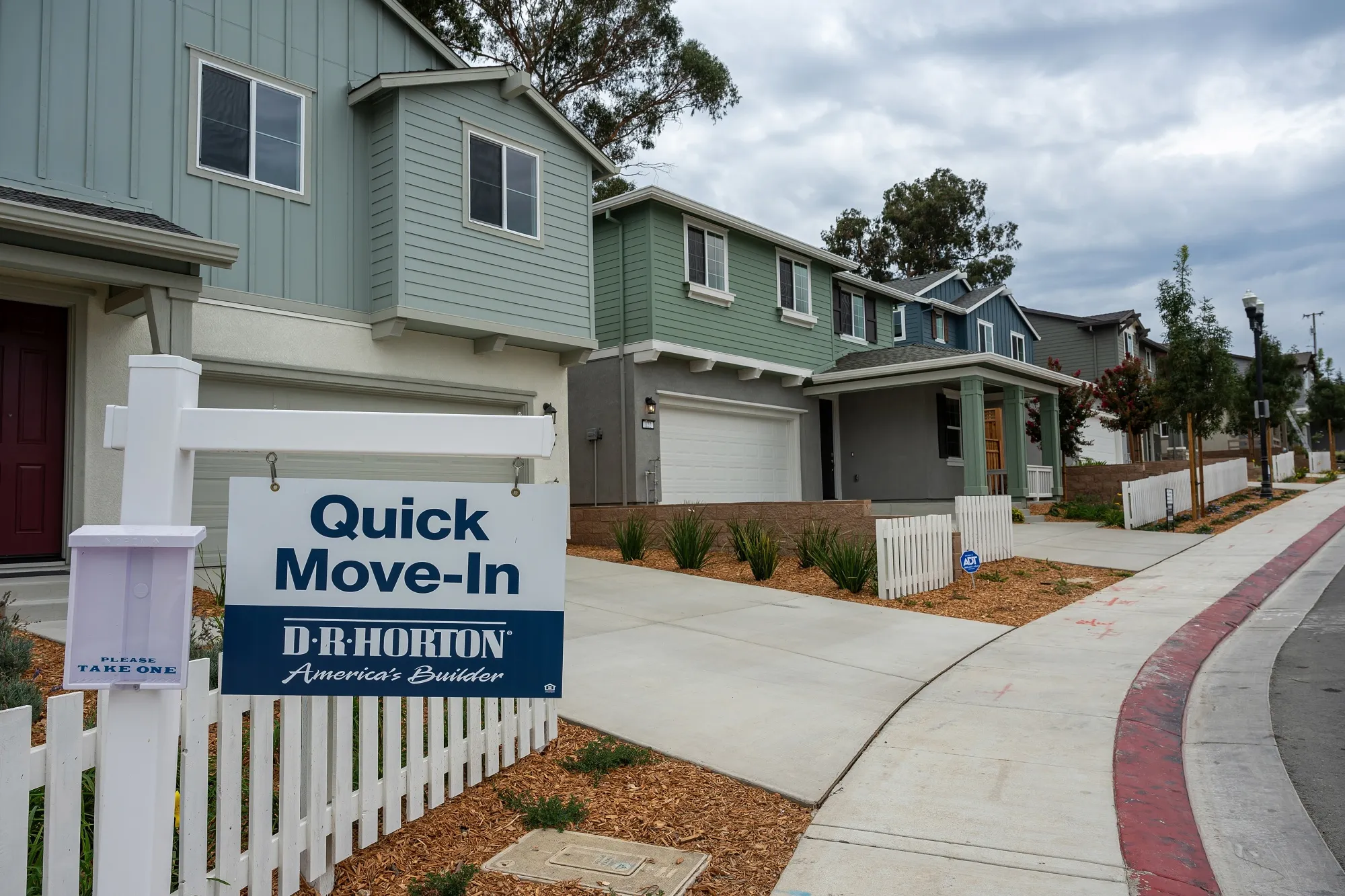 New homes in Hercules, California.