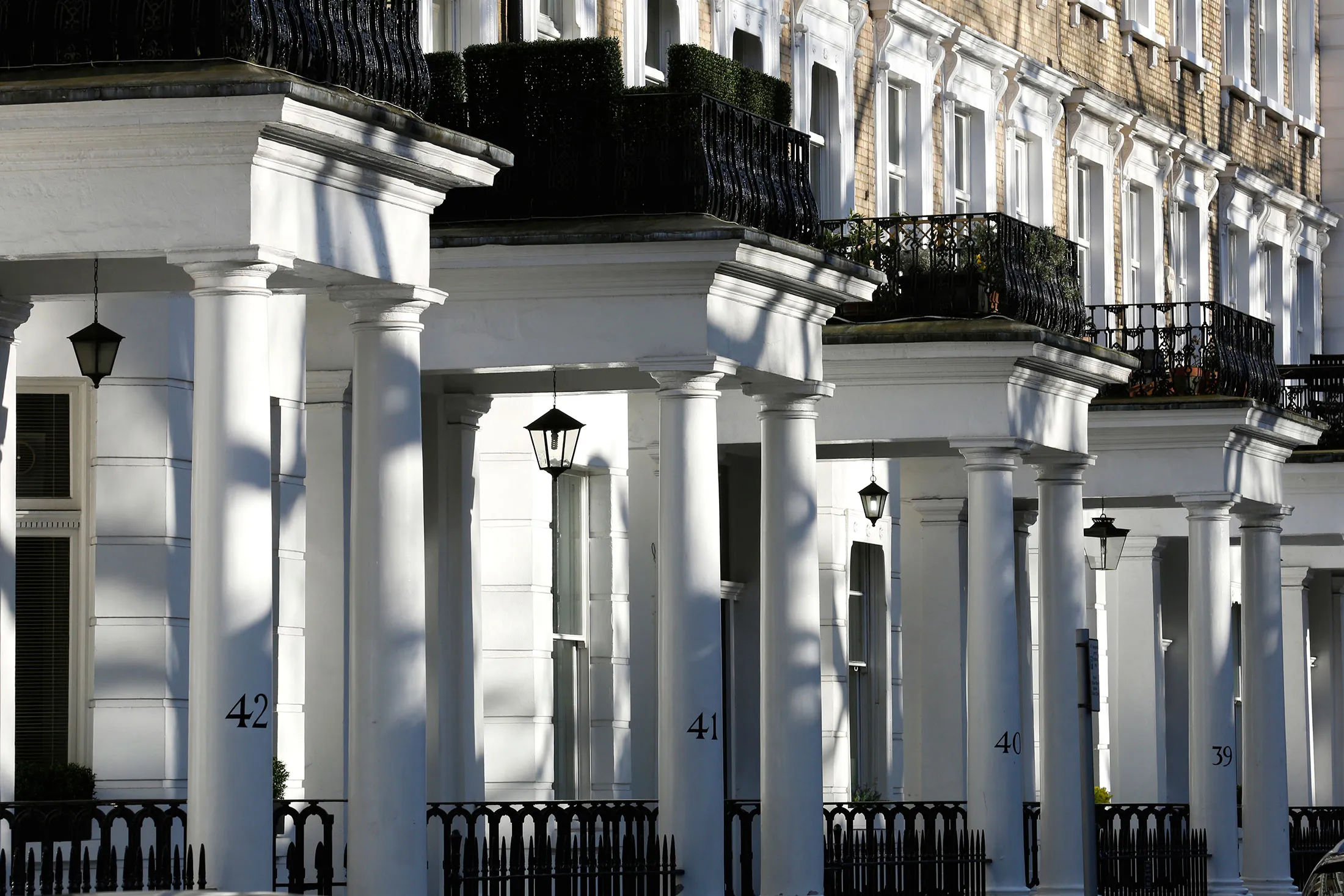 Properties in the borough of Kensington and Chelsea.
