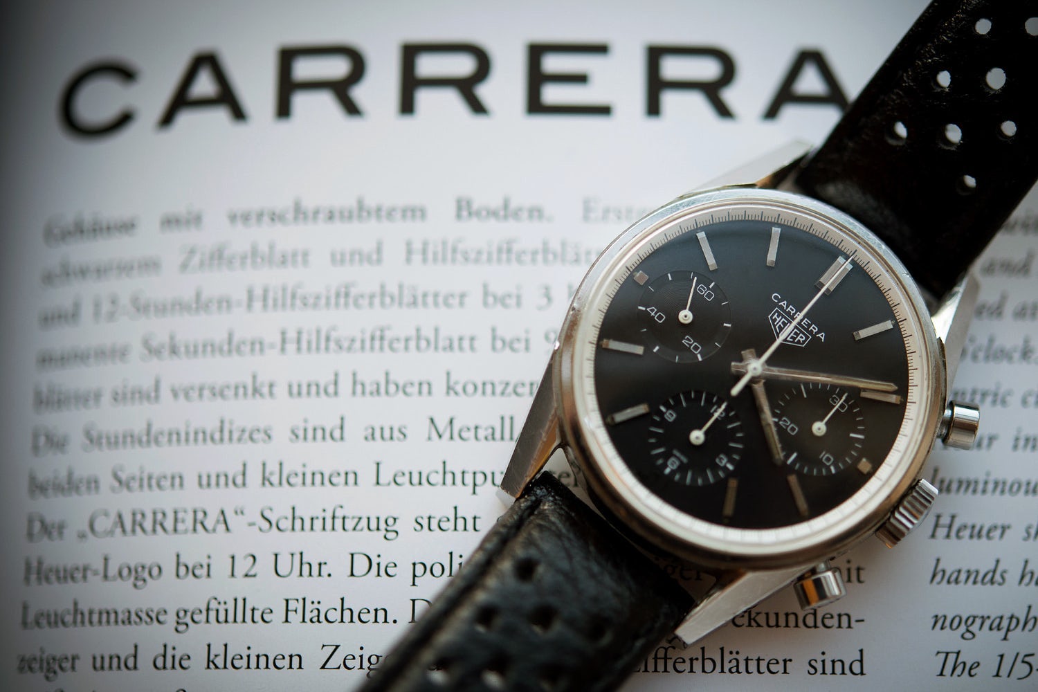 Vintage Eye for the Modern Guy, Part 13: TAG Heuer Carrera