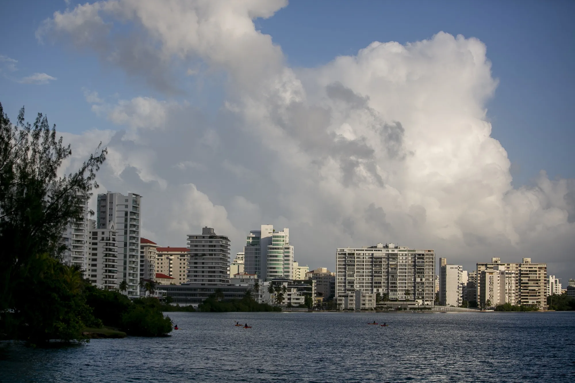Residential buildings in the Condado neighborhood of San Juan, Puerto Rico, in November&nbsp;2021.&nbsp;