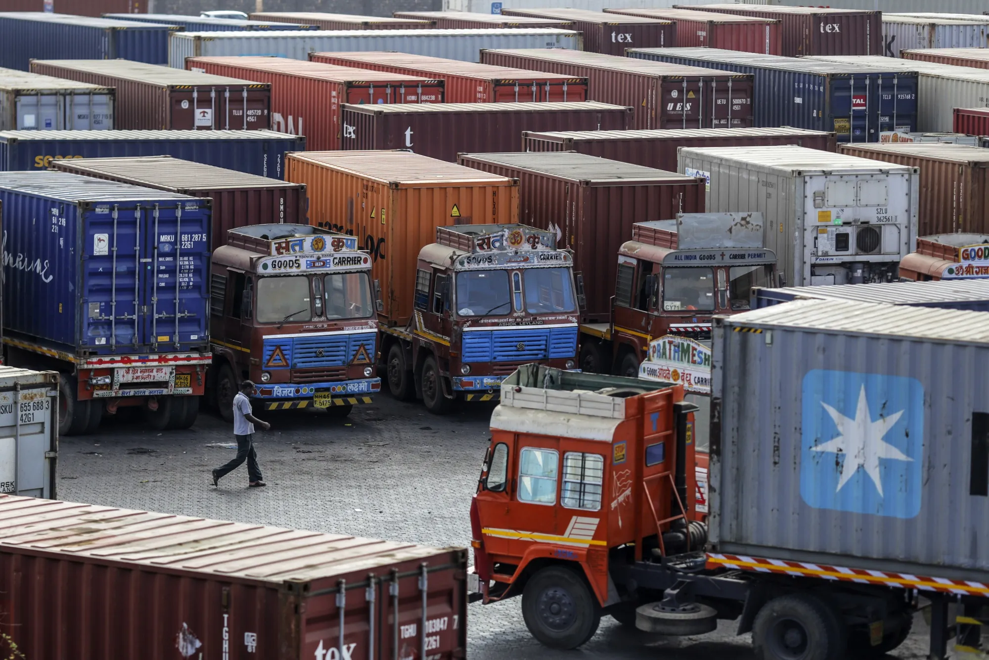 Operations At Nhava Sheva Port As Trump Yanks India's Status as a Developing Nation