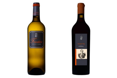2013 Domaine Comte Abbatucci Cuvée Faustine Ajaccio Blanc; 2015 Domaine Come Abbatucci Rouge Frais Imperial.