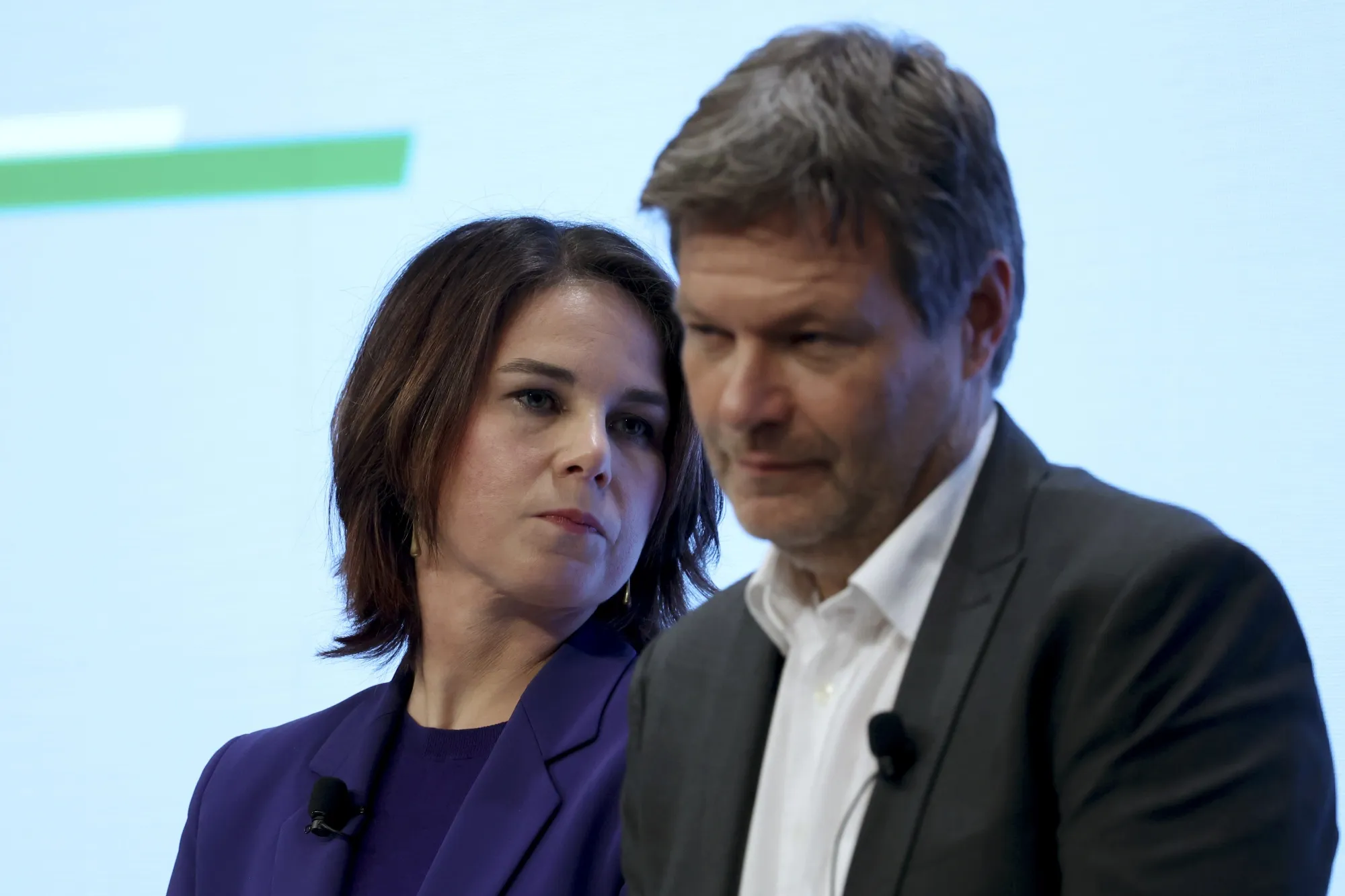 Annalena Baerbock&nbsp;and Robert Habeck, co-leaders of the Green Party.