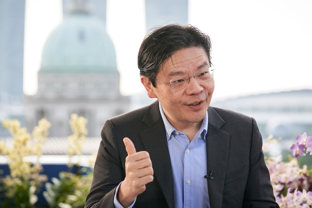 Singapore Finance Minister and Co-Chair of the Covid-19 Task Force Lawrence Wong Interview