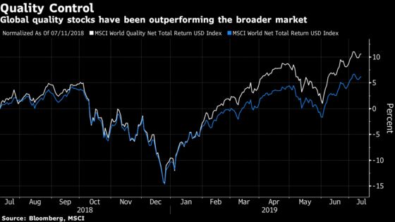 Goldman Says Quality Play in Stocks, Credit Has Room to Run