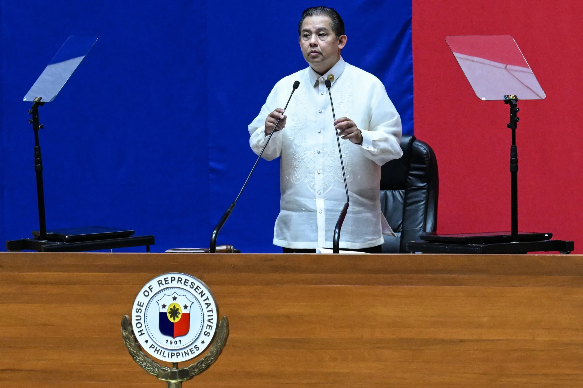 Former Speaker of the House Martin Romualdez