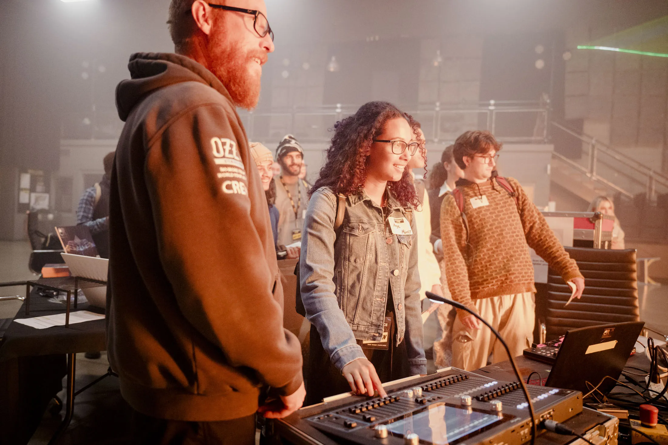 Participants at the&nbsp;Experience LIVE recruiting event at Rock Litiz, a production campus in rural Pennsylvania dedicated to live entertainment.