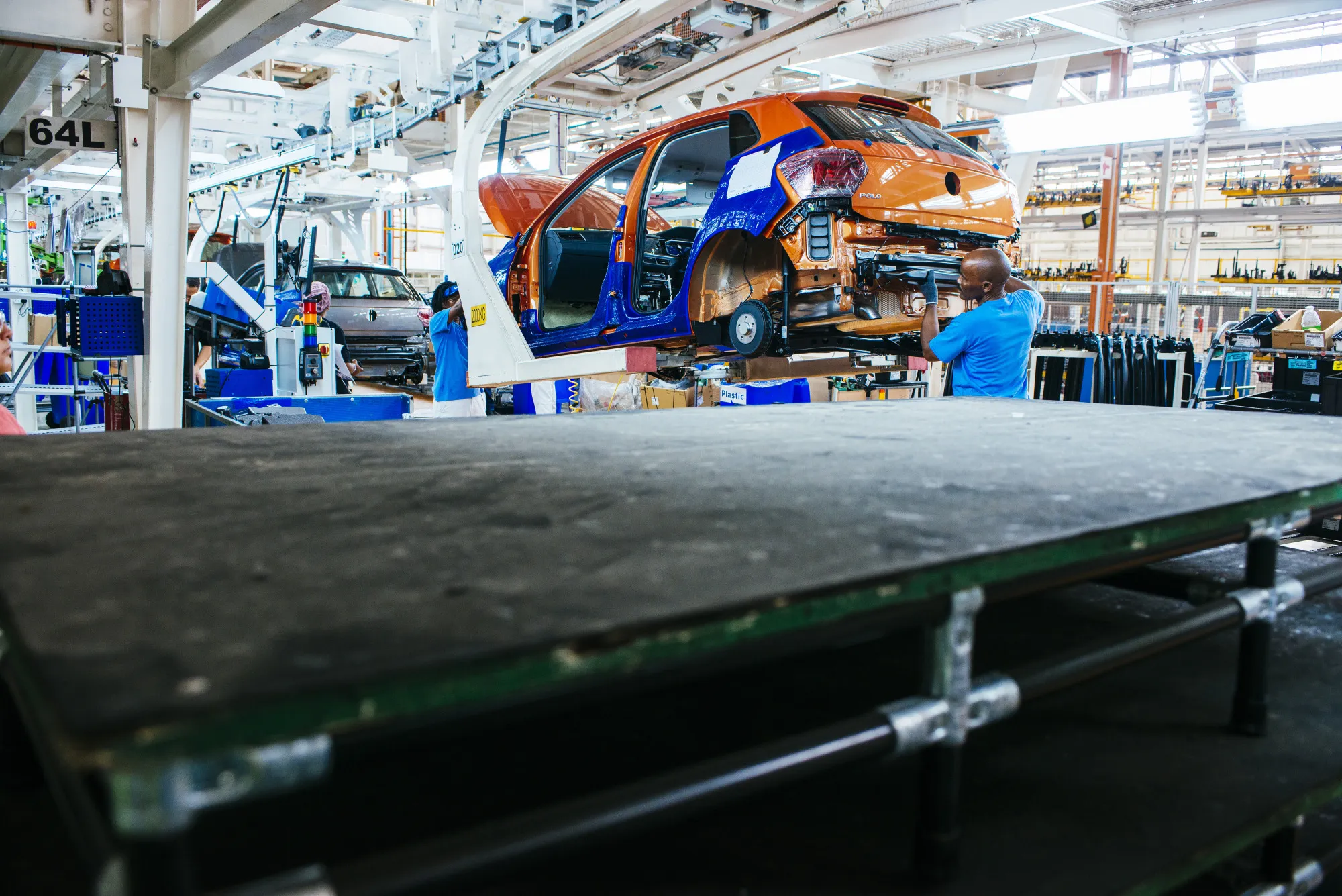 The Volkswagen AG plant in Uitenhage, South Africa.