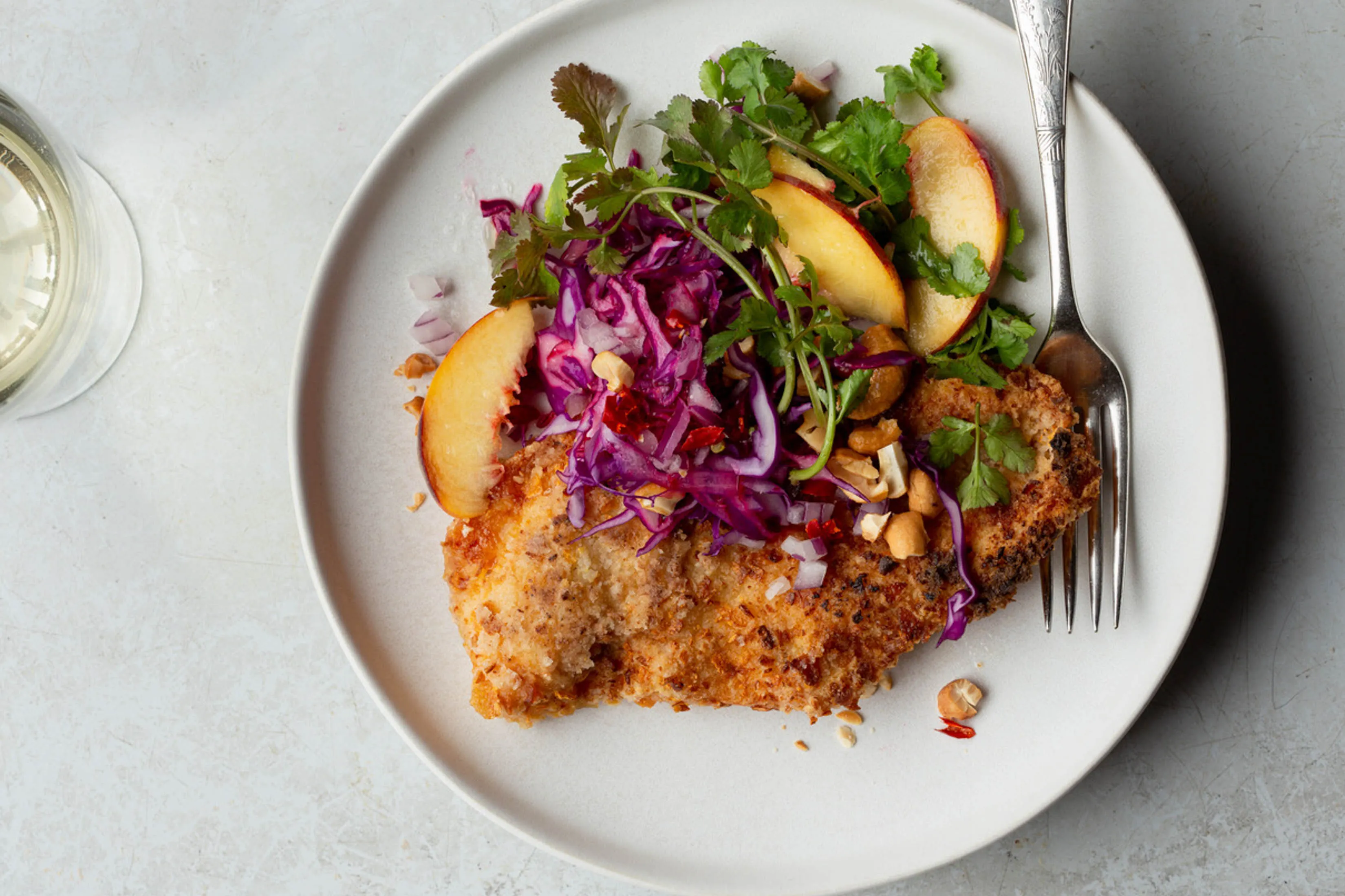 Potato chip schnitzel.