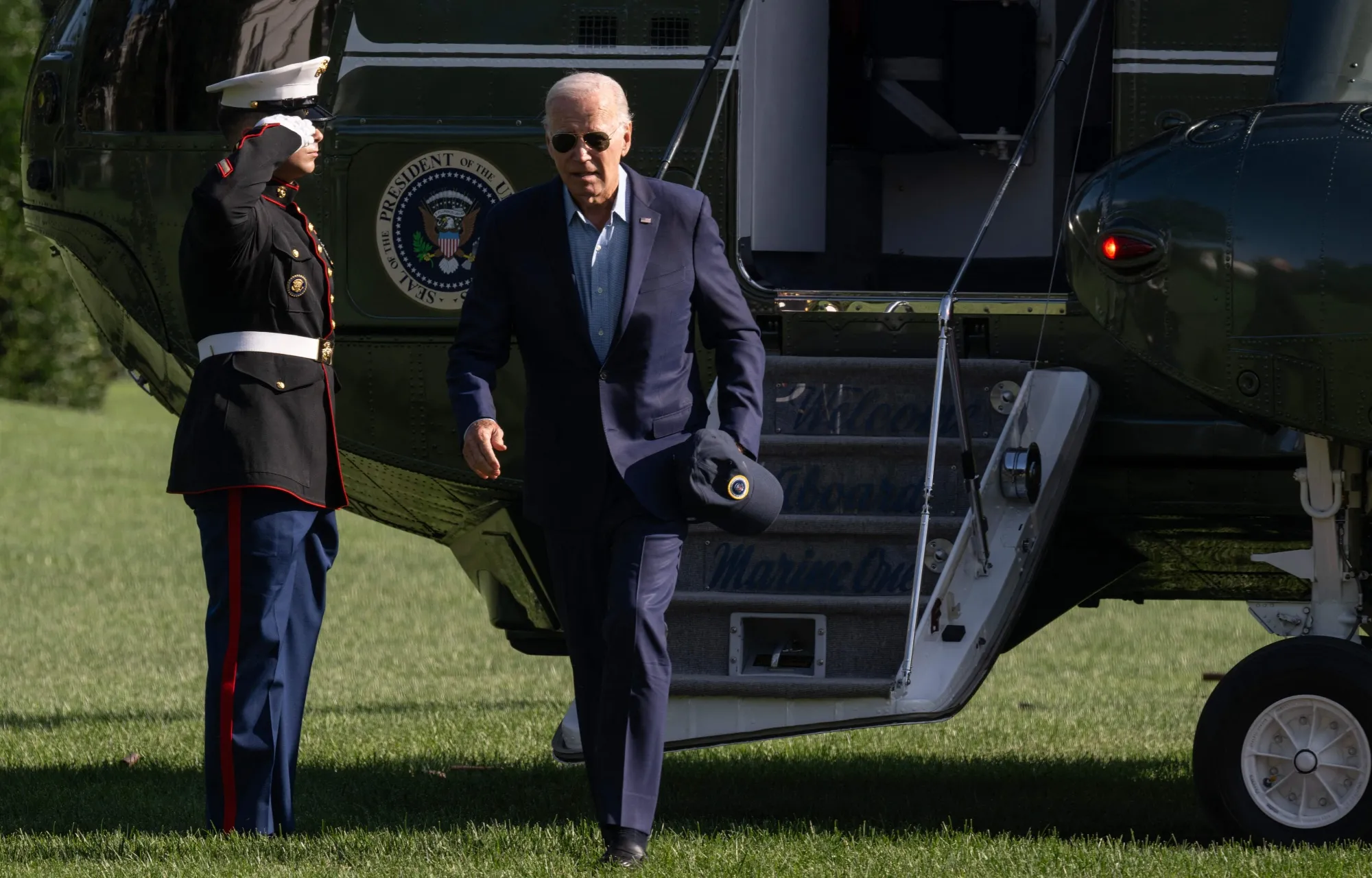 Joe Biden at the White House on Sept. 4. Photographer: Andrew Caballero-Reynolds/AFP/Getty Images