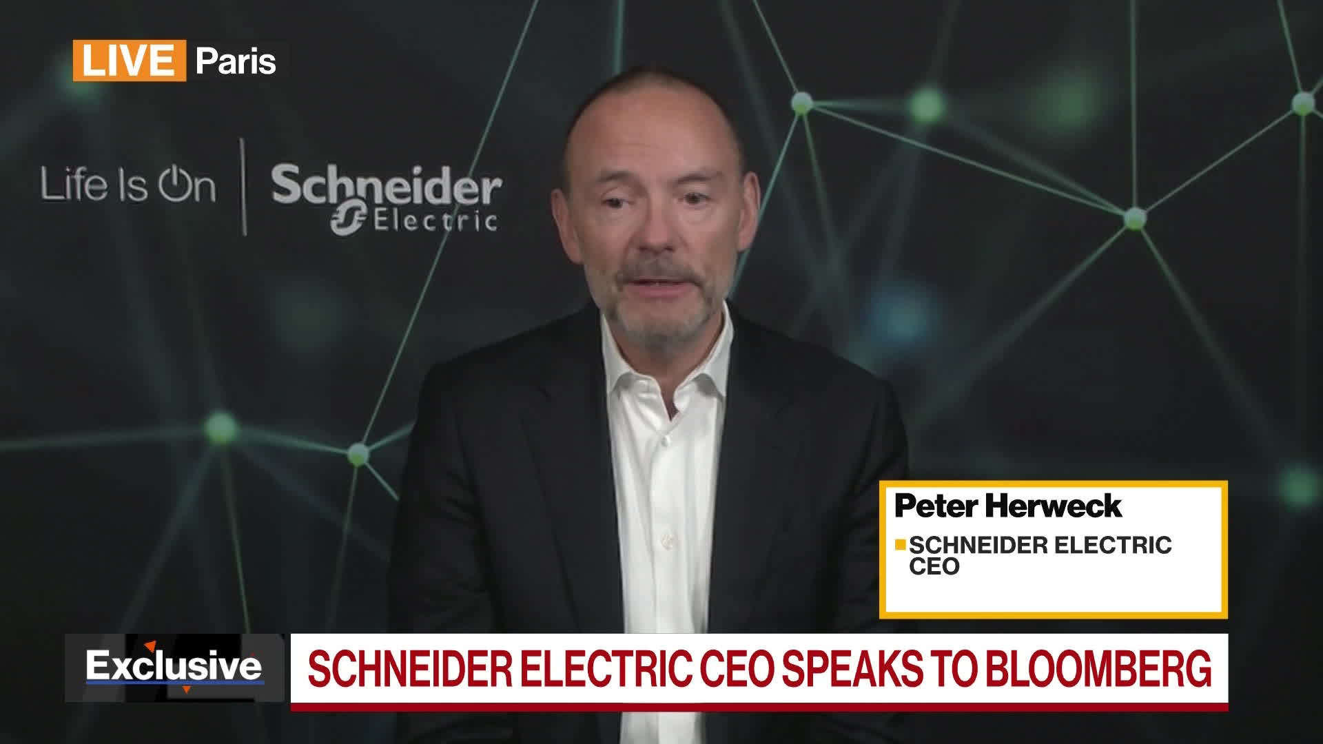 Watch Schneider Electric CEO: AI Is Catalyst For Demand - Bloomberg