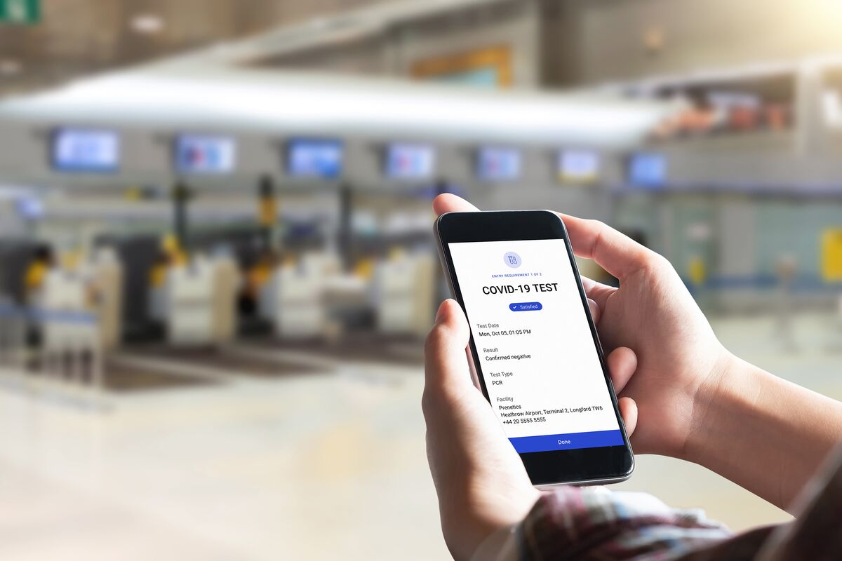 az-news-ai.blogspot.com - Covid App Aims to Show Negative Test for Travel Purposes - Bloomberg