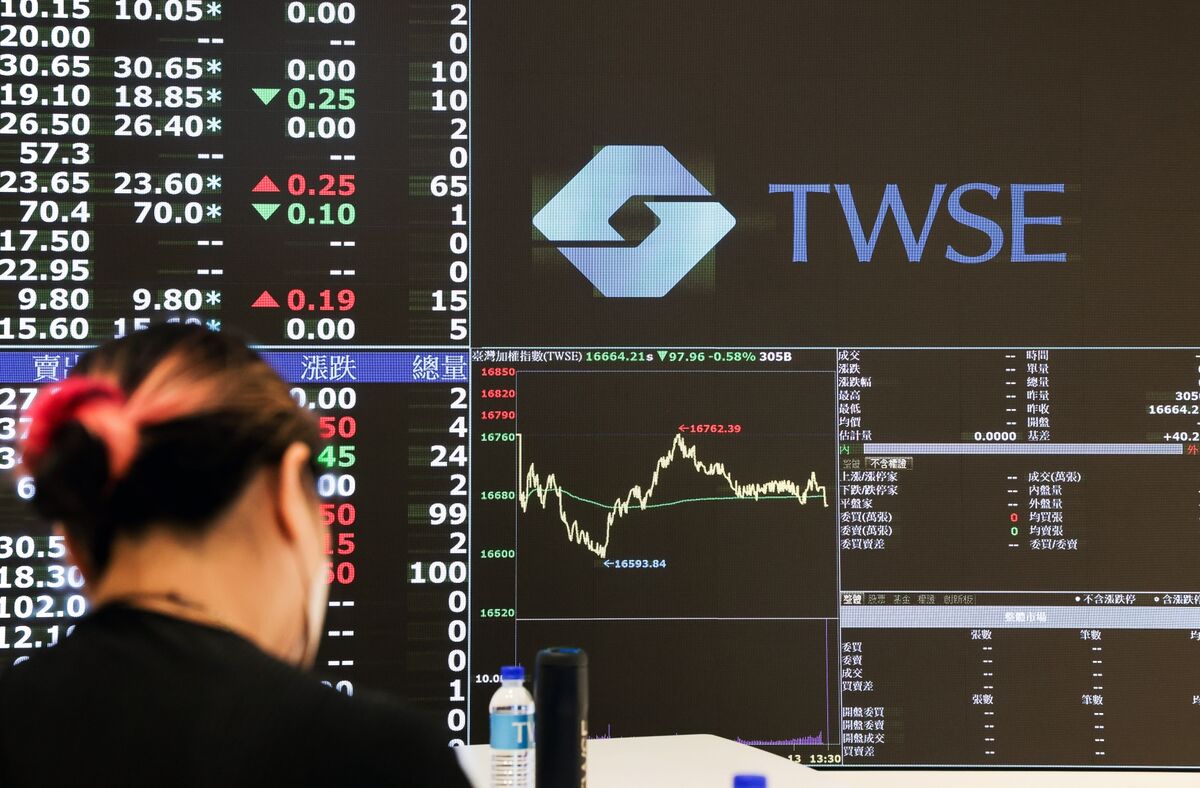 South Korea, Taiwan Stock Fortunes Diverge - Bloomberg