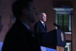 President Joe Biden delivers a speech at the Royal Castle in Warsaw, Poland on March 26.
