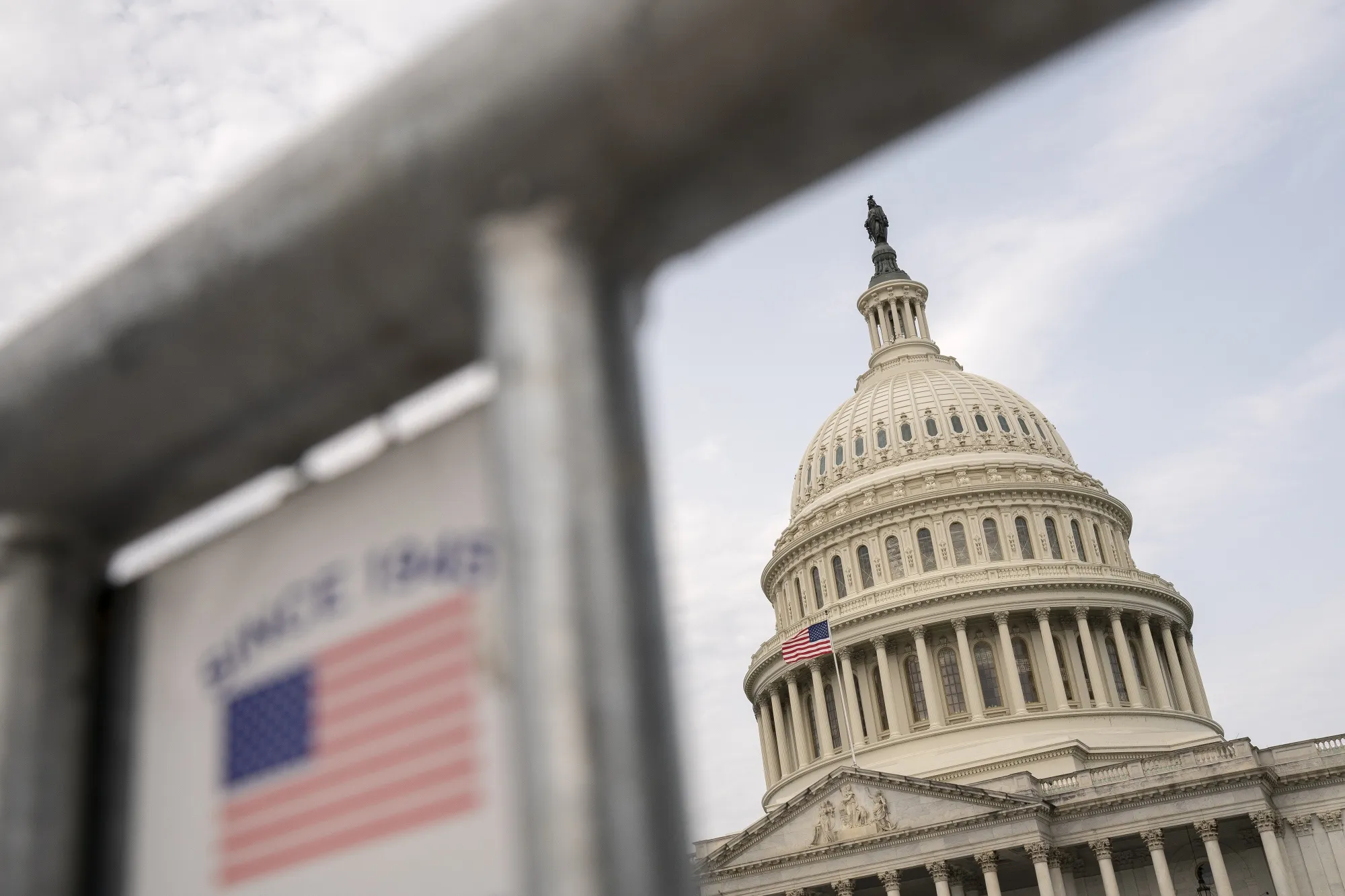 The US Capitol building.