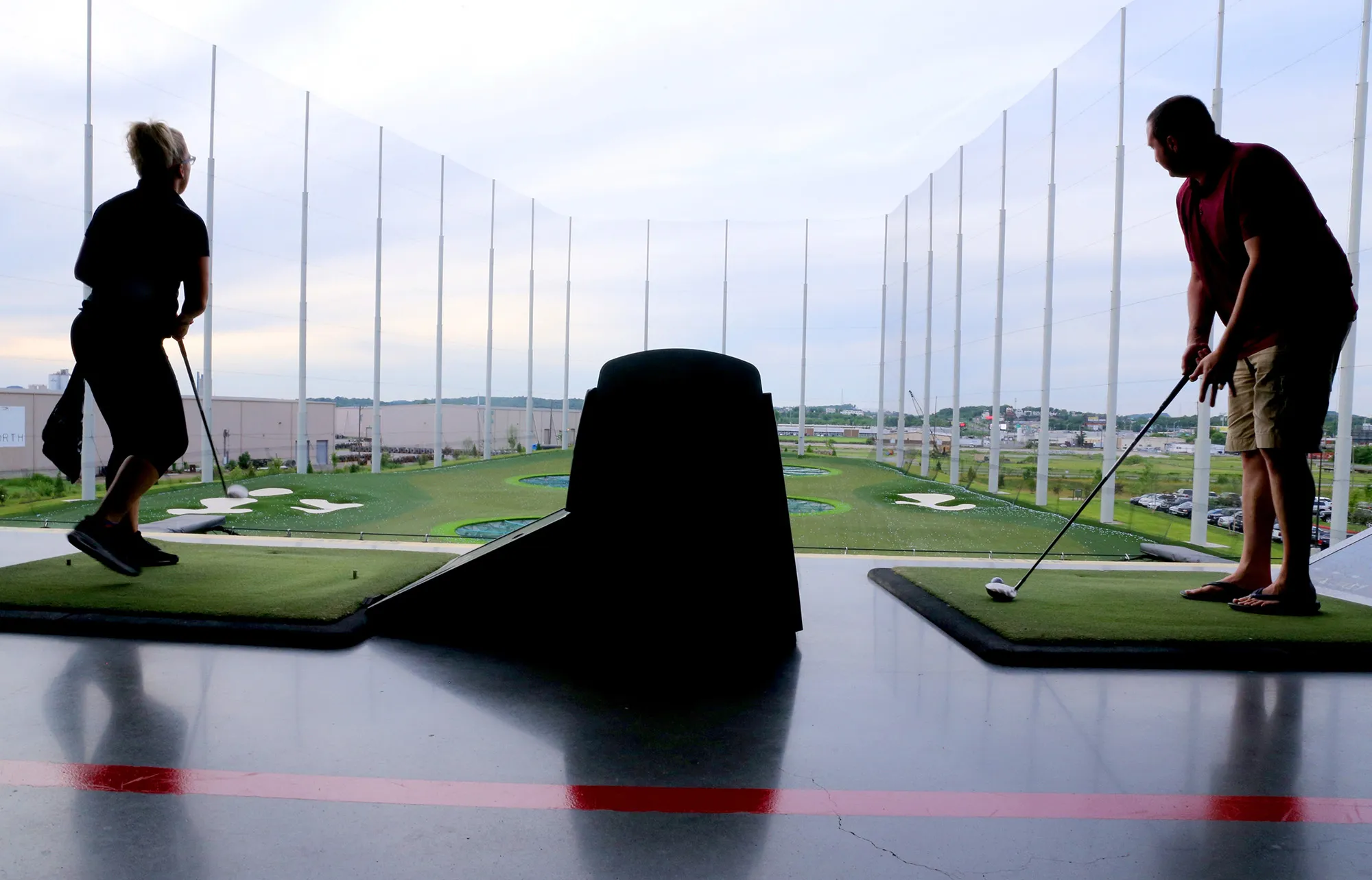 A TopGolf in Nashville.