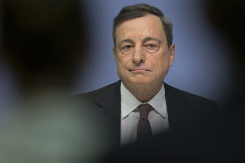 European Central Bank President Mario Draghi Announces Interest Rate Decision