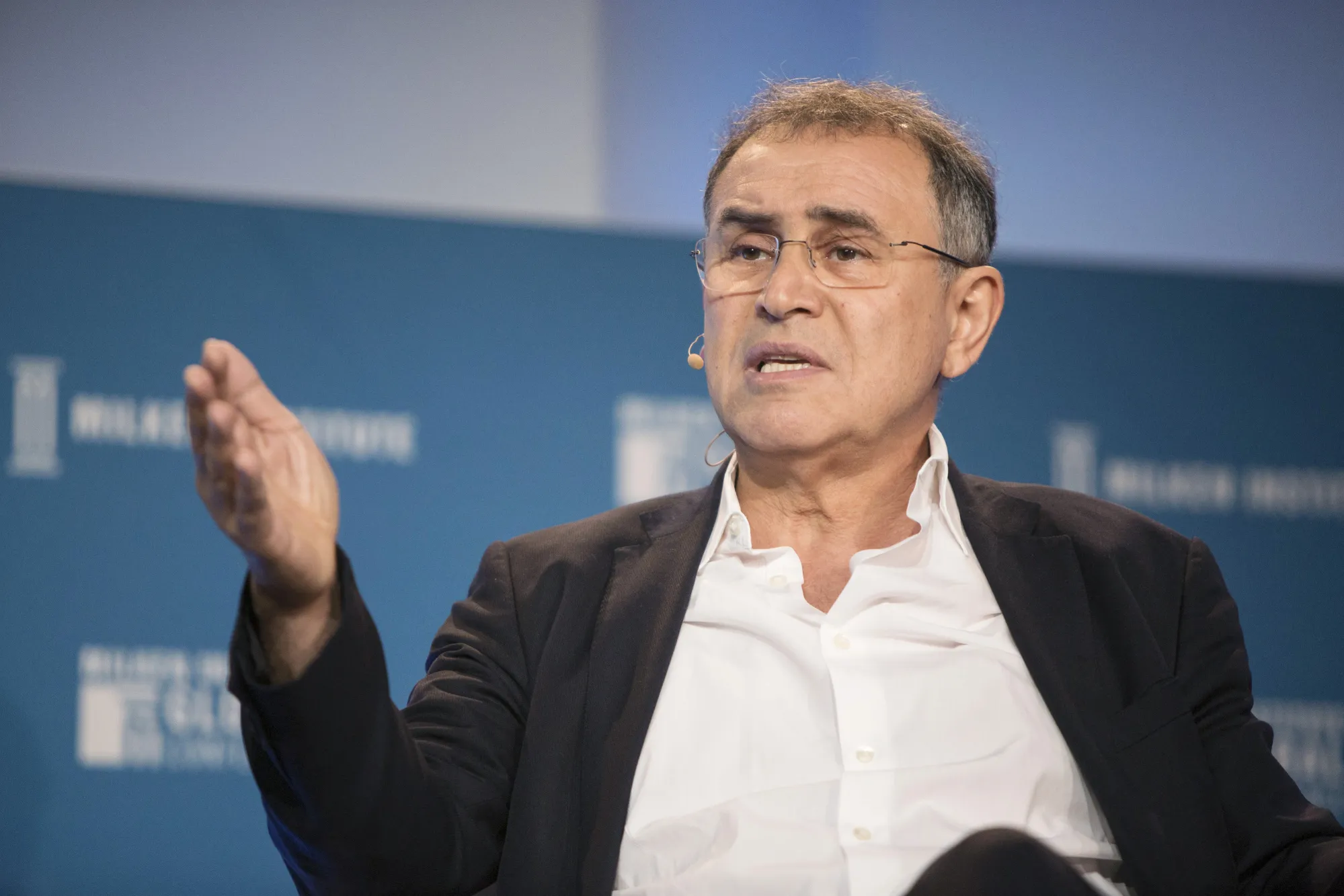 Roubini Vs. Crypto, Round Two: This Time at a Blockchain Summit - Bloomberg