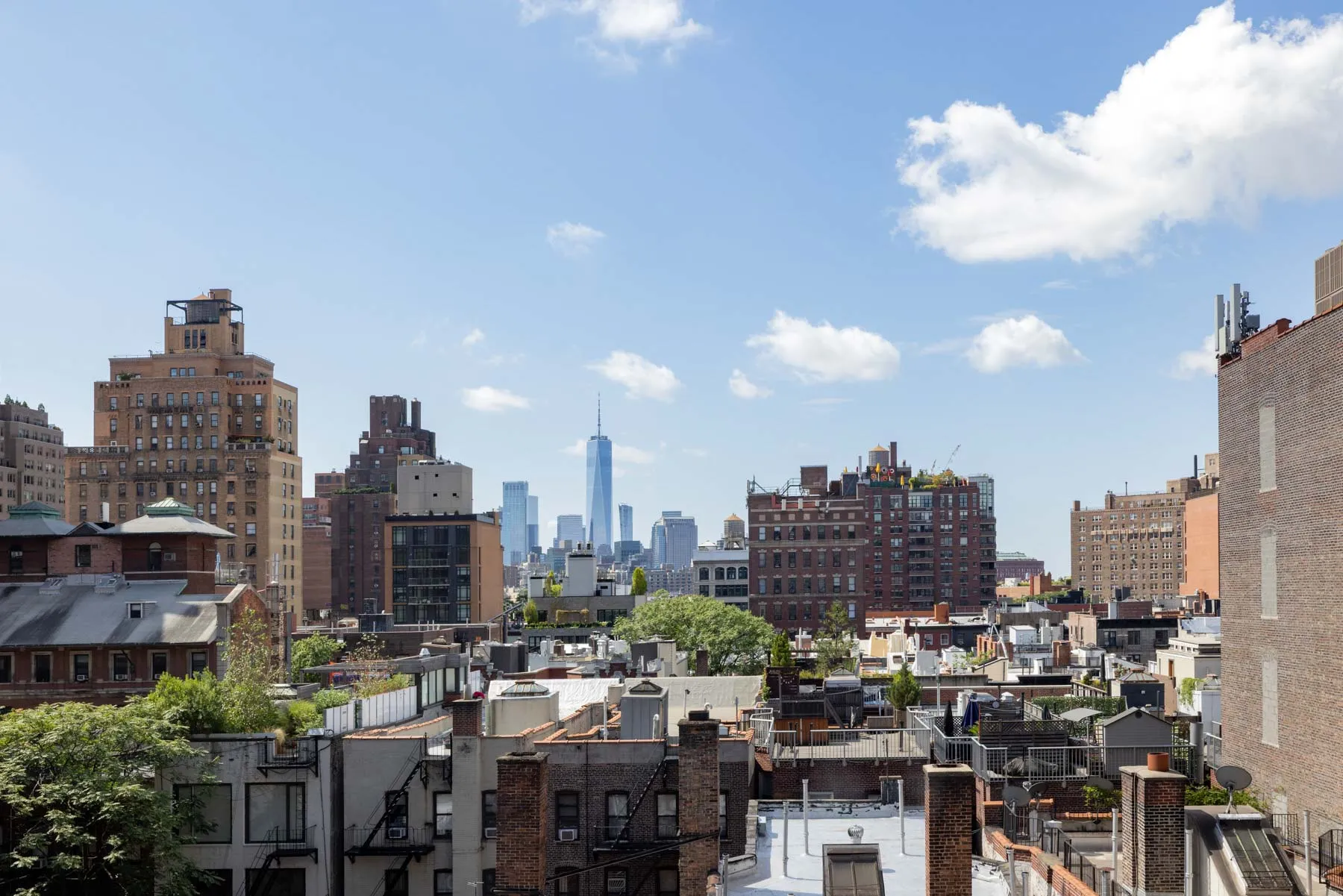 The view from the loft.