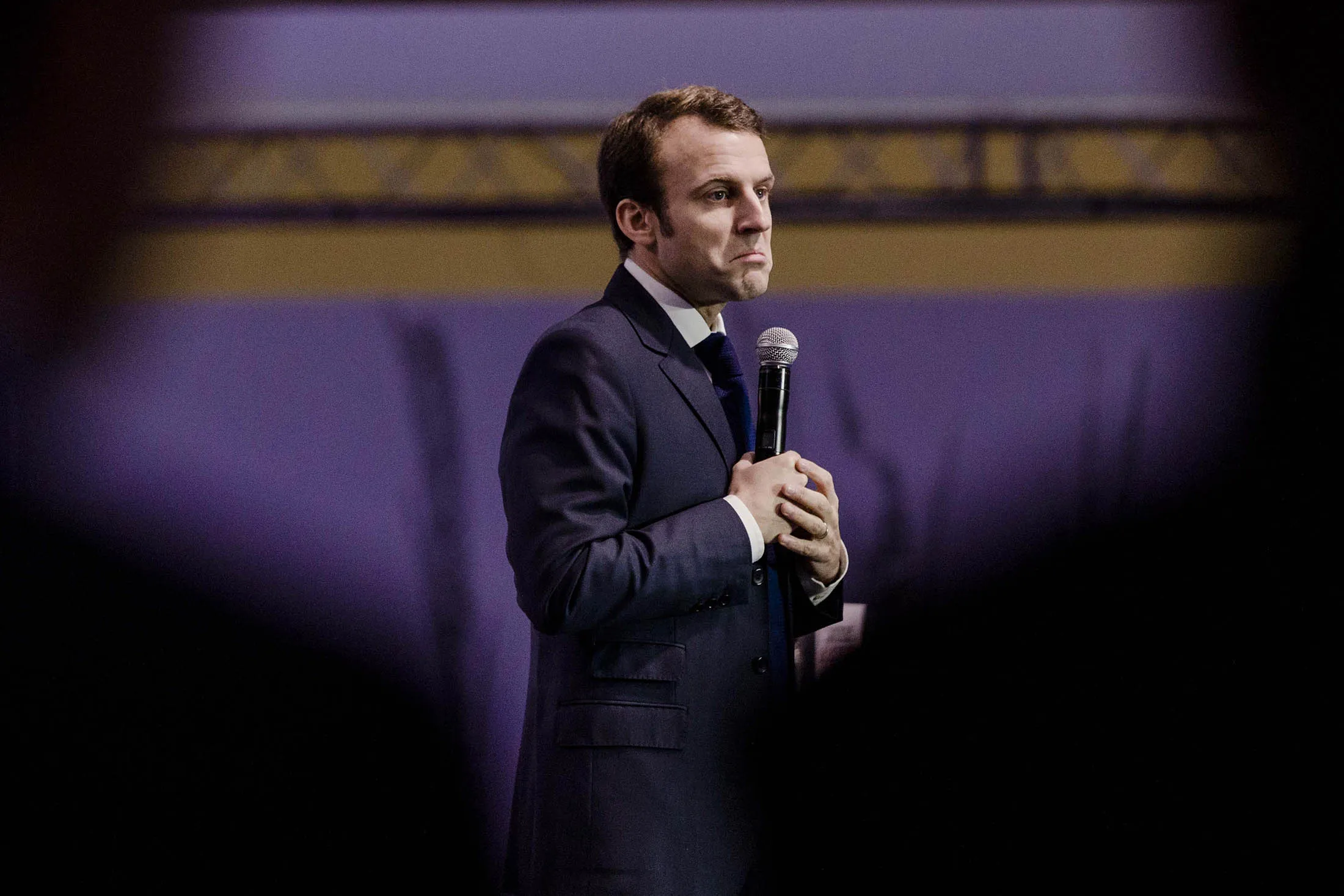 Emmanuel Macron, France's economy minister.
