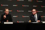 Qantas Hosts Full-Year Results News Conference