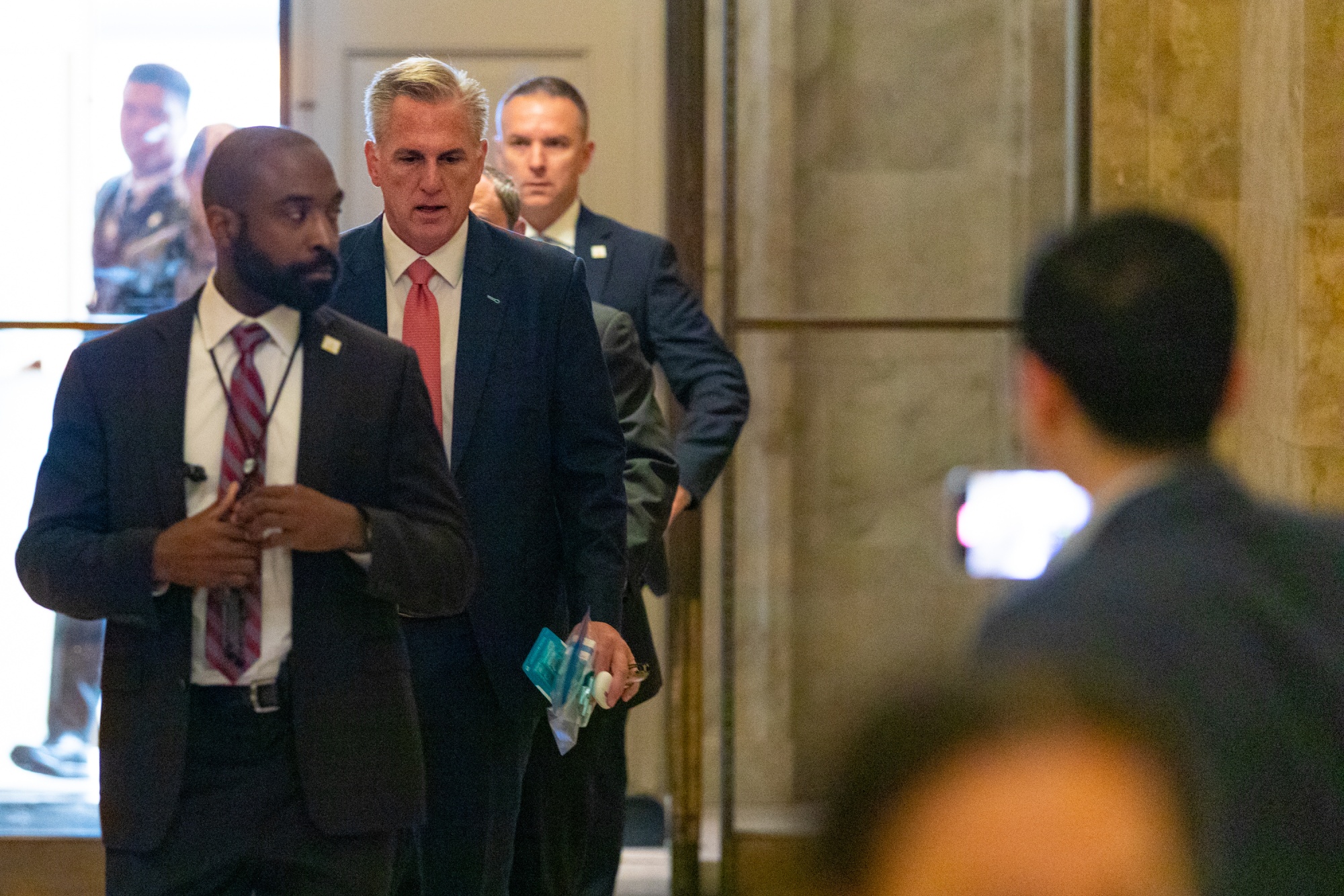 House Speaker Kevin McCarthy at the Capitol on Tuesday