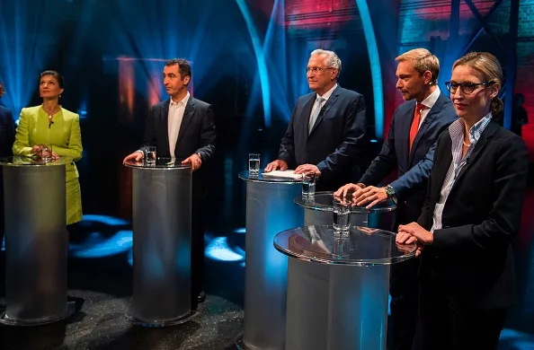 Germany's real debate.
