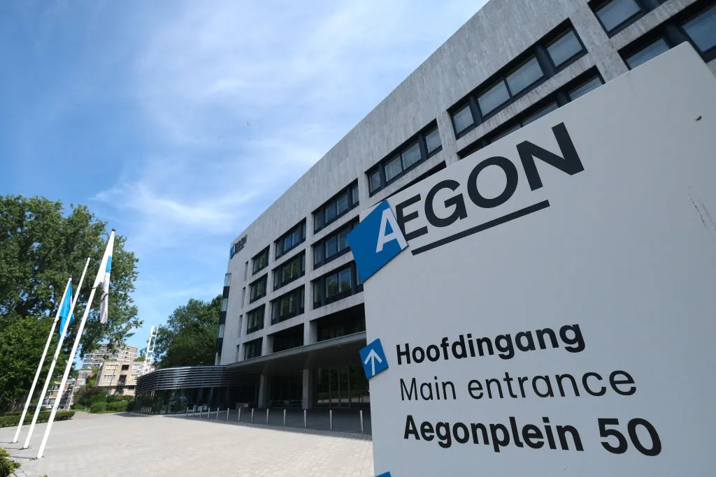 Aegon N.V., headquarters&nbsp;in The Hague, Netherlands.